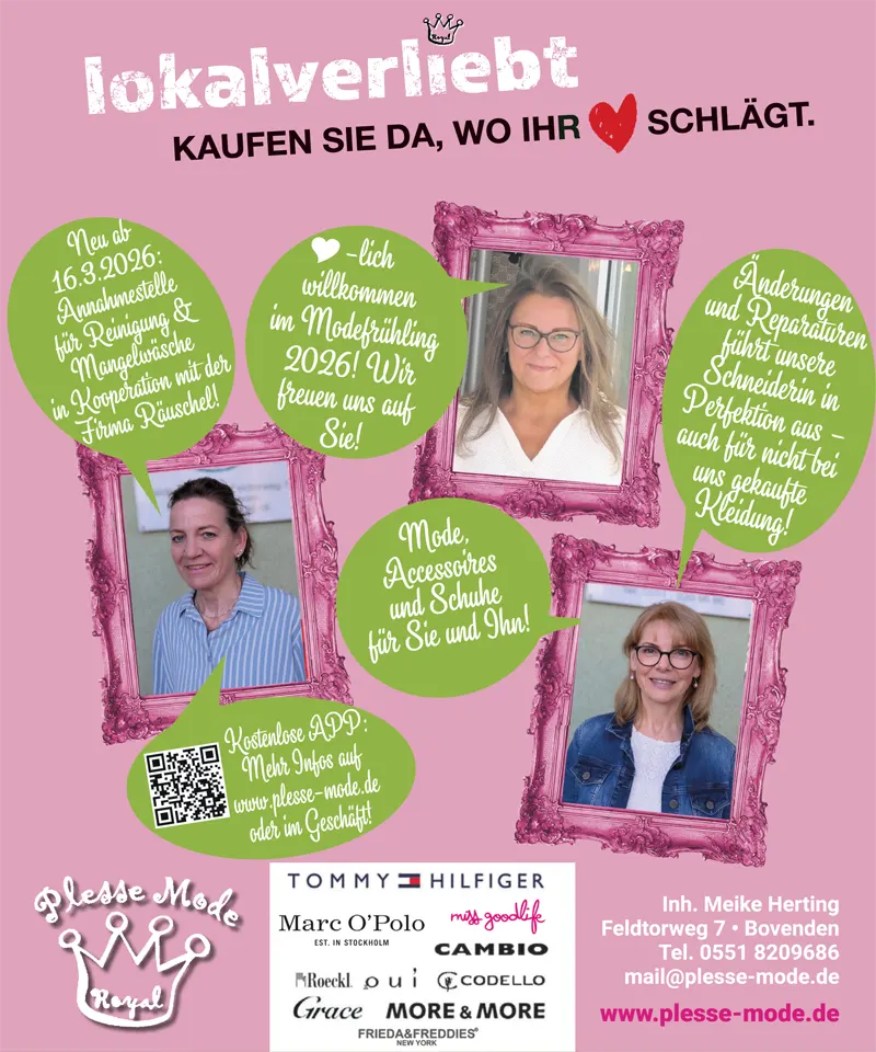 plesse mode royal bovenden boutique modefruehling 2026